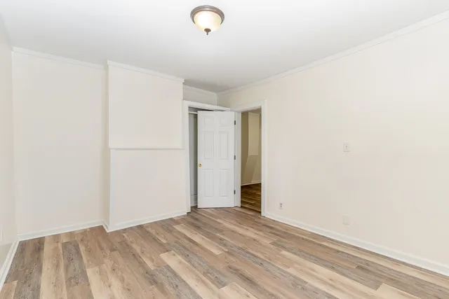 a view of empty room