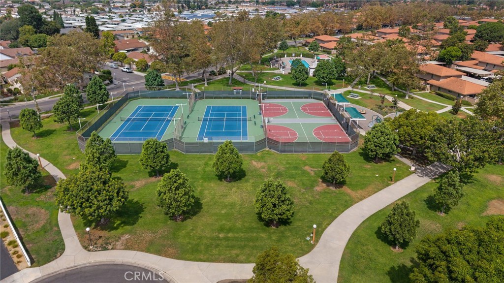 14272 Raintree Road Tustin, CA 92780 - Photo 24 of 24 an aerial view of residential houses with outdoor space and street view