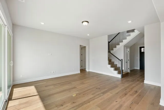 a view of an ocean and beach