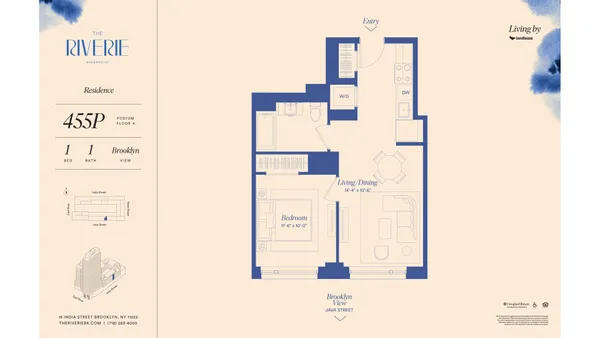 $4,765 | 18 India Street, Unit 455P | Greenpoint