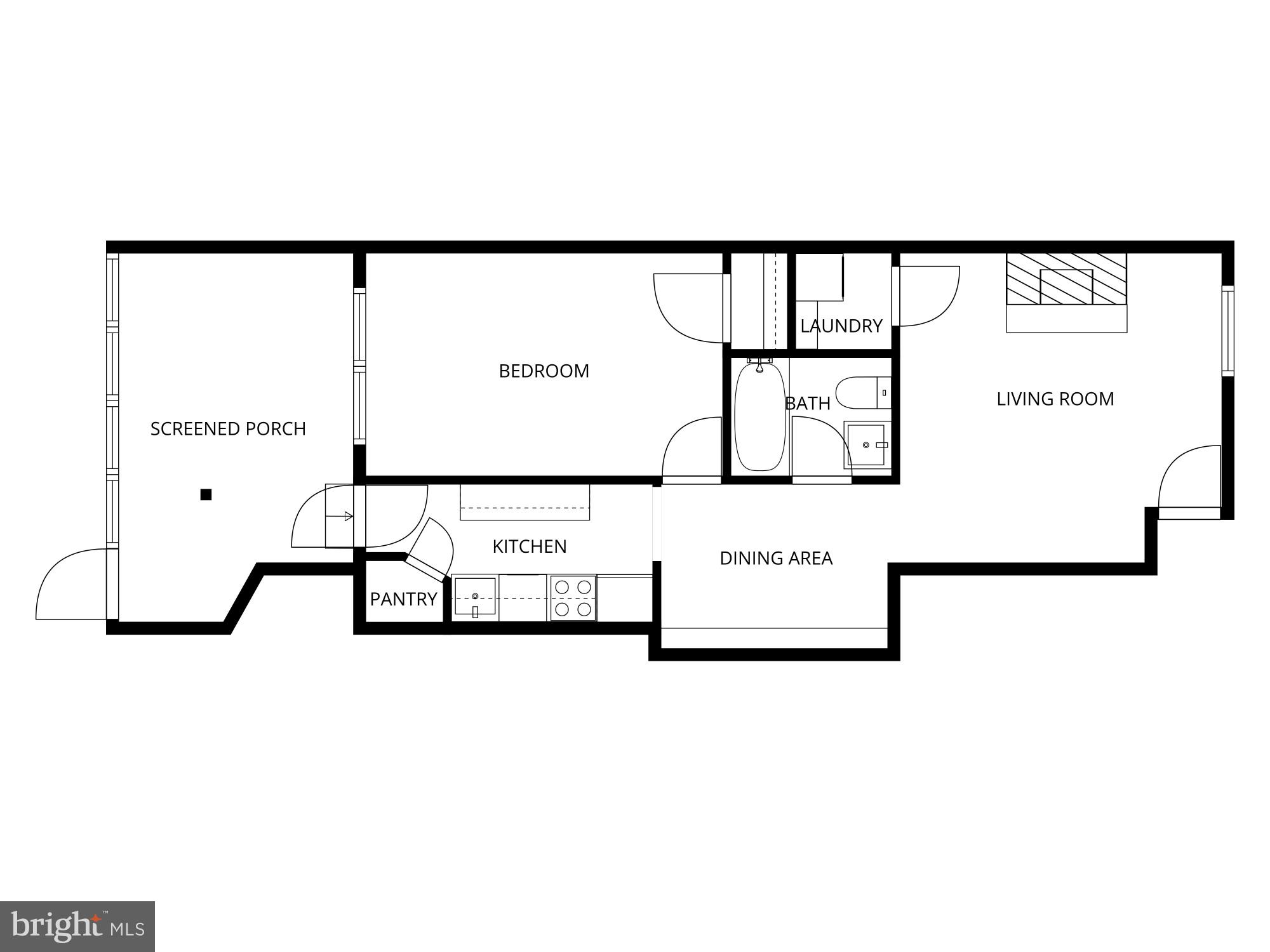 1127 C Street Southeast, Unit 2 Washington, DC 20003 - Photo 17 of 17 a picture of a bench in front of a window