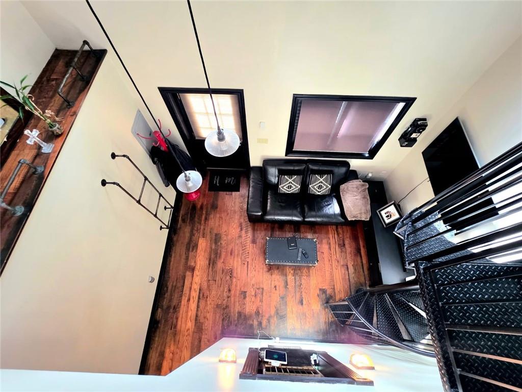 604 Middle Street Pittsburgh, PA 15212 - Photo 29 of 47 a view of entryway and hall with wooden floor