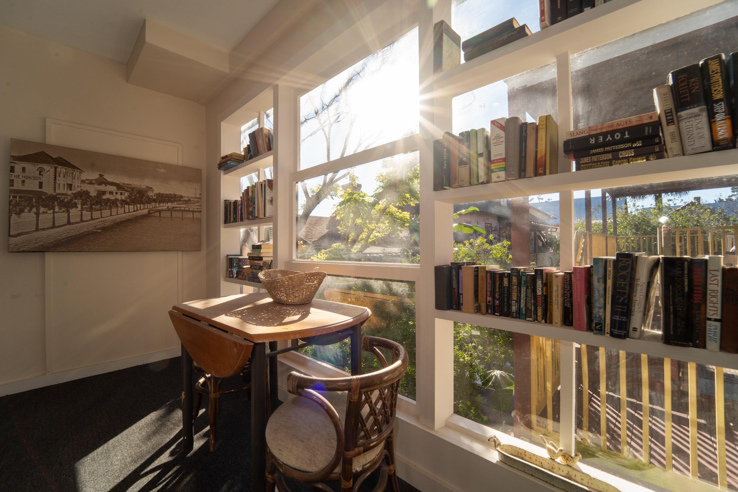 11 Aviles Street, Unit 2D St. Augustine, FL 32084 - Photo 11 of 24 a view of a dining room with furniture window and outside view