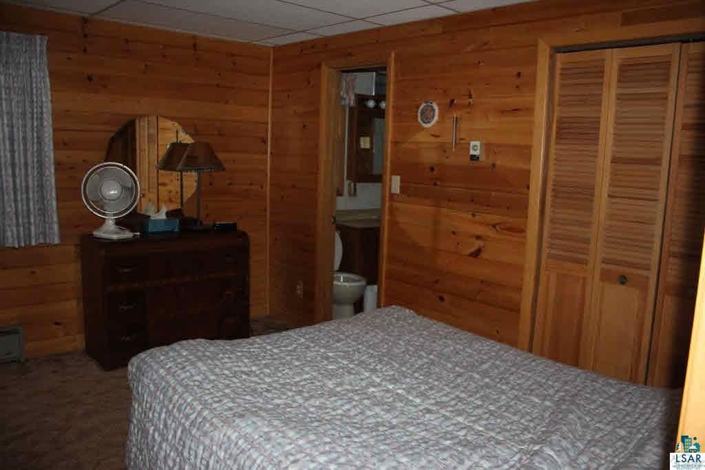 8693 South Lyman Lake Road South Range, WI 54874 - Photo 8 of 25 Main cabin bedroom