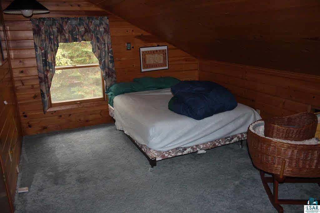 8693 South Lyman Lake Road South Range, WI 54874 - Photo 10 of 25 Main cabin loft bedroom