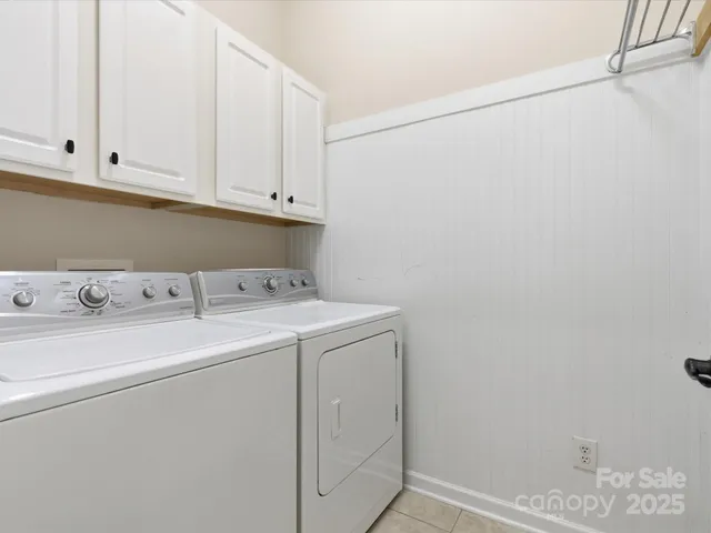 a utility room with a sink