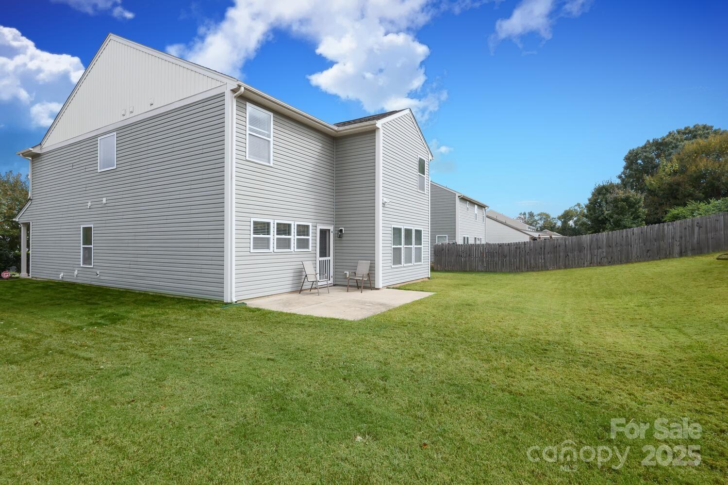 2104 Gillette Drive Clover, SC 29710 - Photo 32 of 33 a view of a backyard with a garden