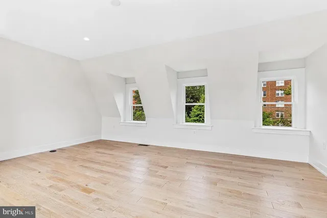 a view of an empty room with window