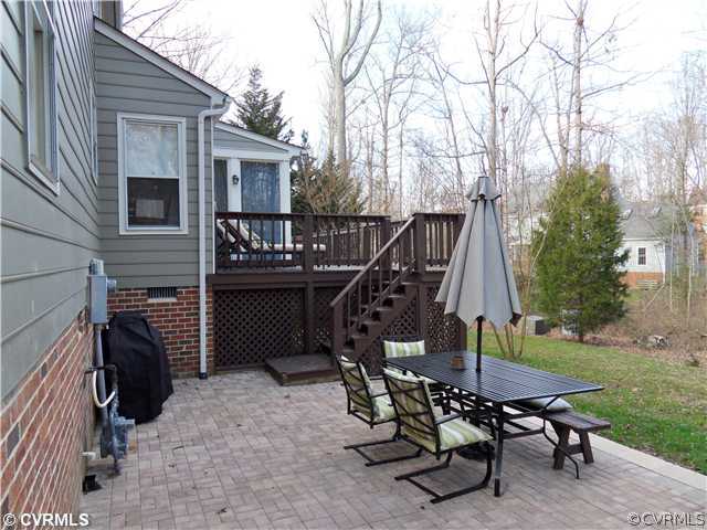 5425 Standing Oak Road Midlothian, VA 23112 - Photo 17 of 18 a view of a house with backyard and sitting area