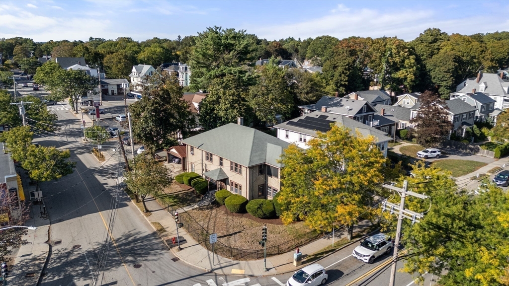 1629 Centre Street Newton, MA 02461 - Photo 12 of 25 an aerial view of multiple house
