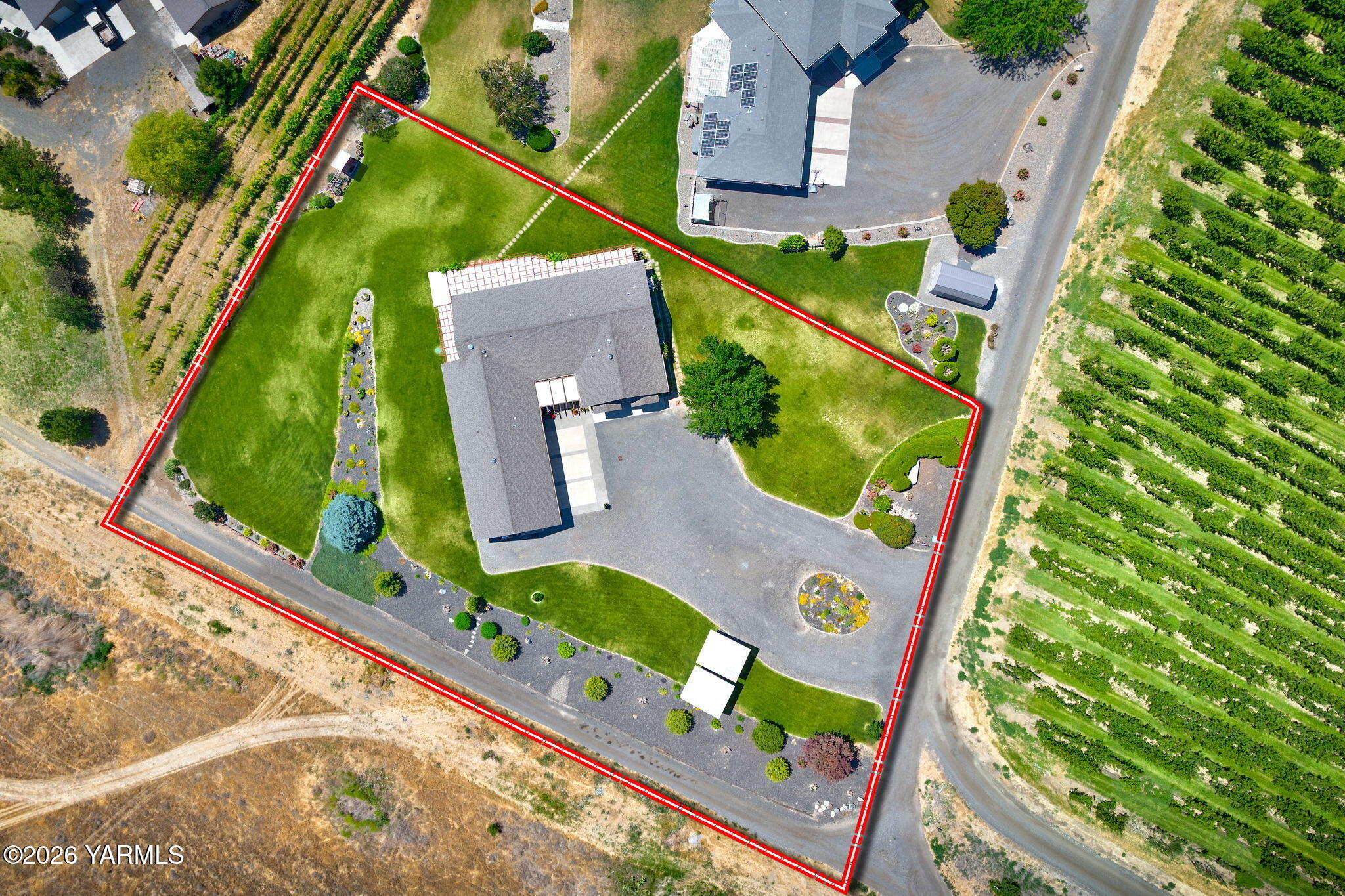 347 Ballard Road Zillah, WA 98953 - Photo 31 of 33 31 Drone View
