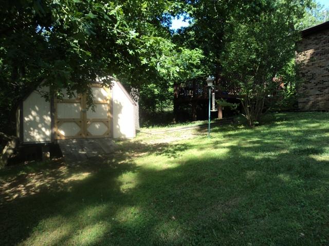 8832 Greer Road Lyles, TN 37098 - Photo 17 of 19 Deck and shed at the end of the drive.