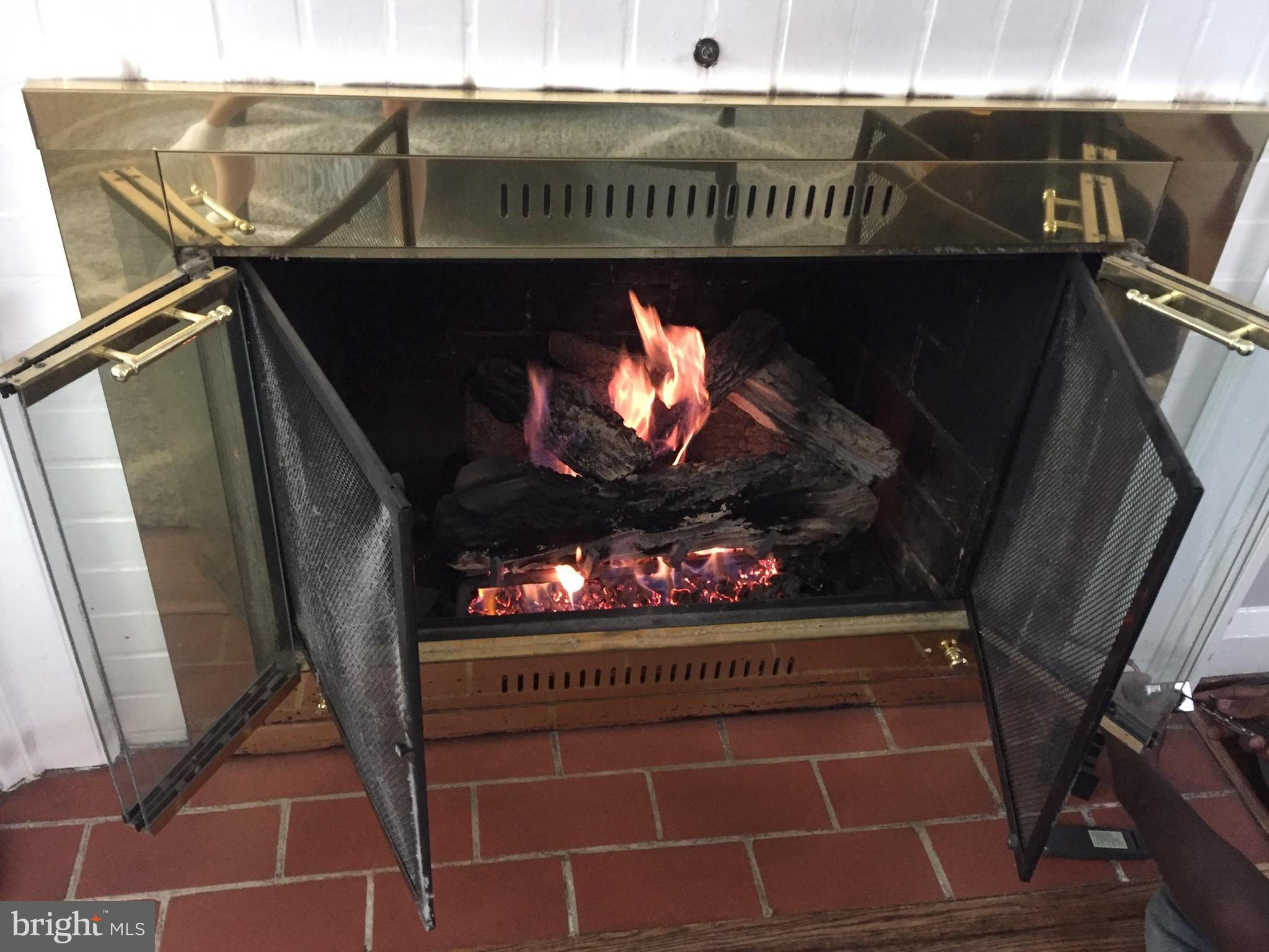 7114 Wardman Road Baltimore, MD 21212 - Photo 4 of 10 gas fireplace in living room