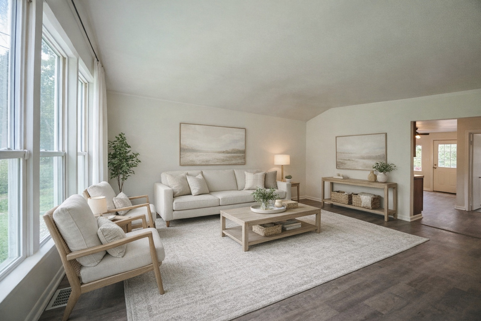 6415 North Shore Avenue Spring Grove, IL 60081 - Photo 2 of 15 a living room with furniture and a flat screen tv