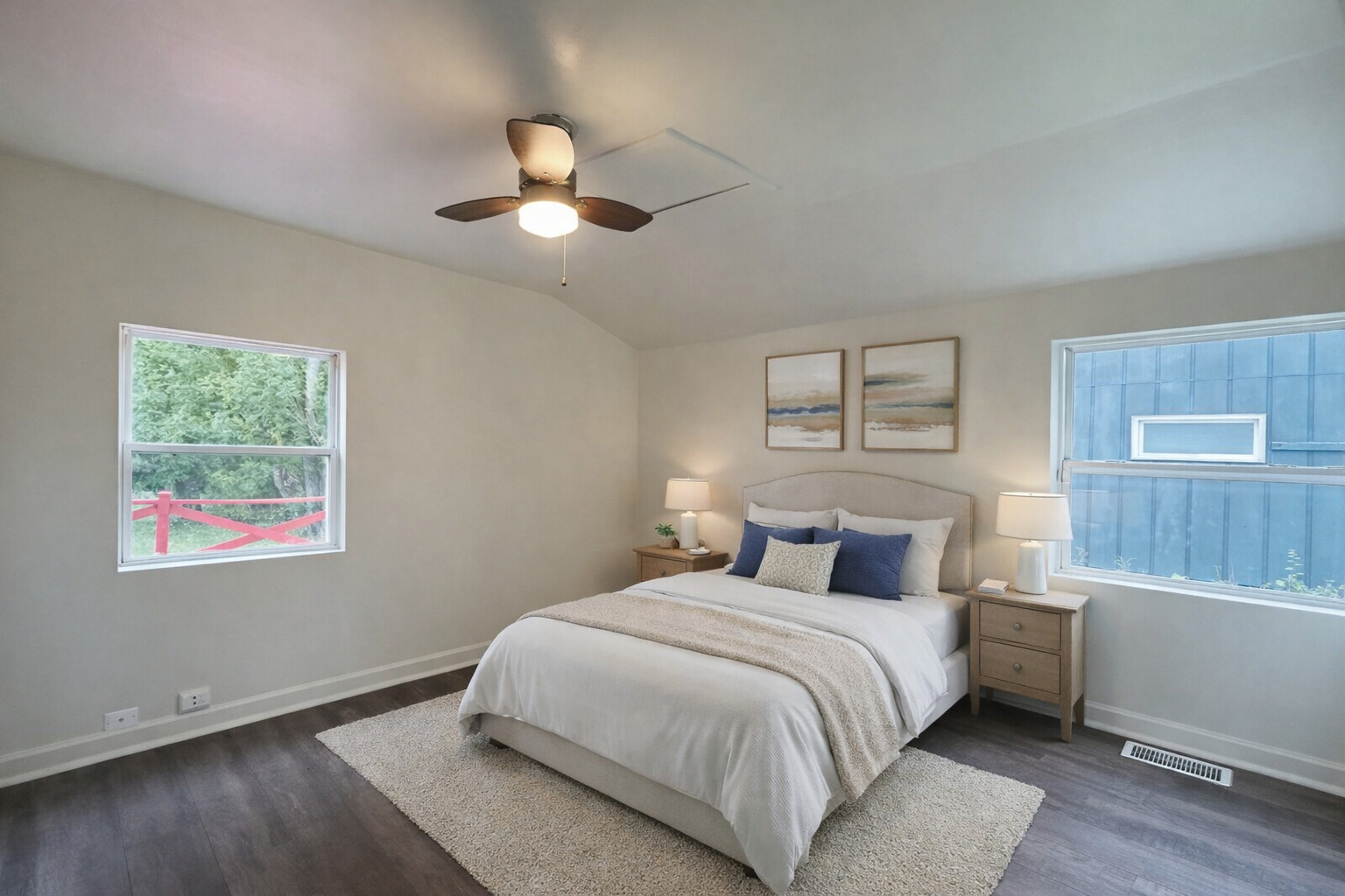 6415 North Shore Avenue Spring Grove, IL 60081 - Photo 6 of 15 a bedroom with a large bed and a window