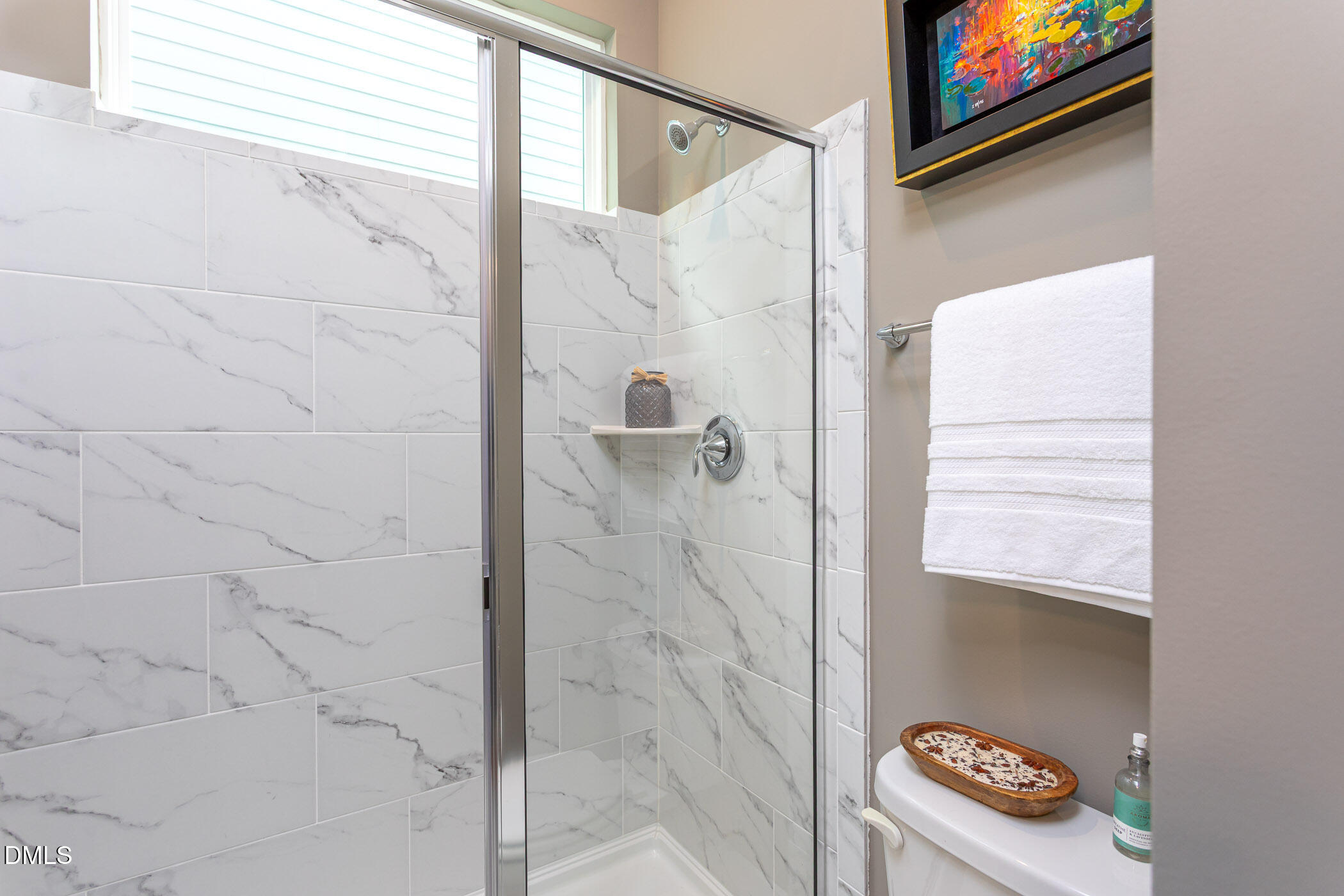 1512 Highpoint Street Wake Forest, NC 27587 - Photo 22 of 57 Hall-Bath-Tile-Shower