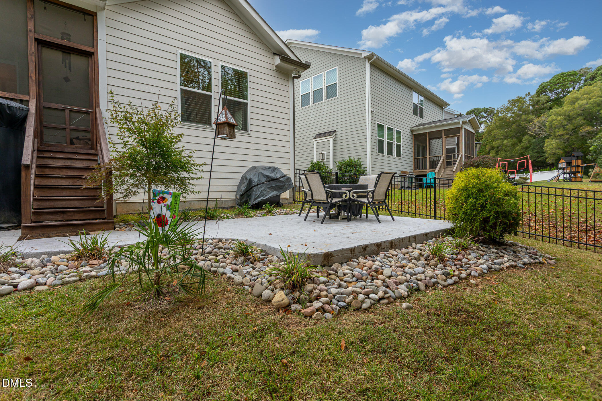 1512 Highpoint Street Wake Forest, NC 27587 - Photo 27 of 57 xterior-Rear-Patio