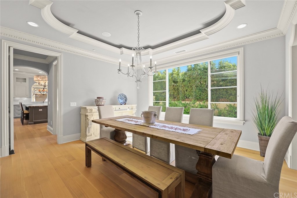 230 San Miguel Drive Arcadia, CA 91007 - Photo 11 of 57 a view of a dining room with furniture window and outside view