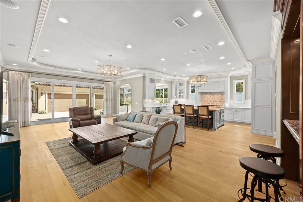 230 San Miguel Drive Arcadia, CA 91007 - Photo 20 of 57 a living room with furniture and a flat screen tv