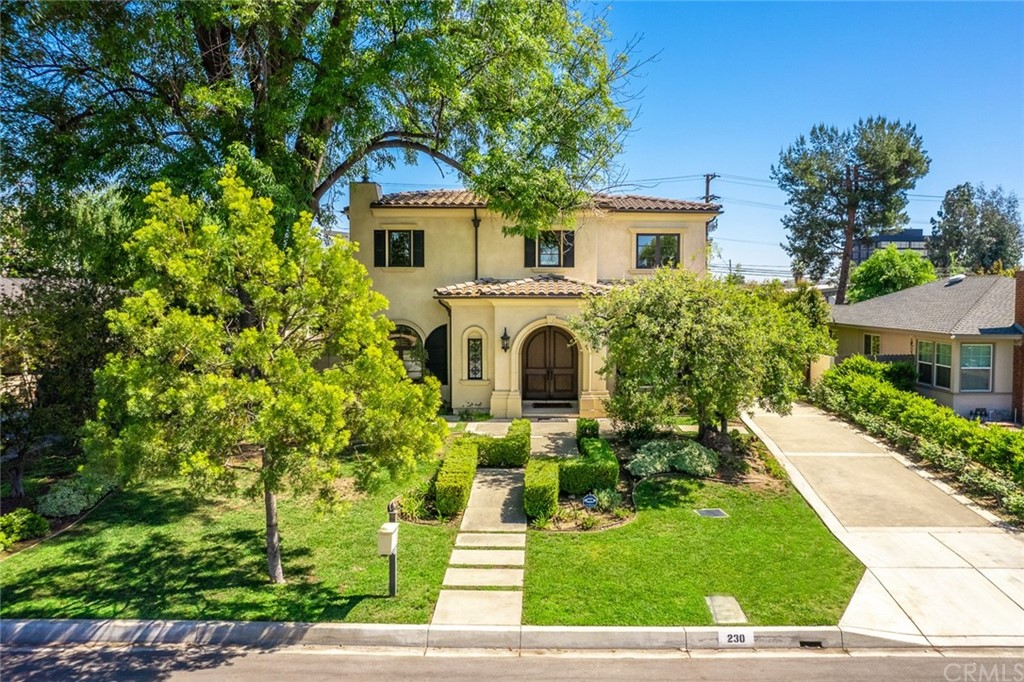 230 San Miguel Drive Arcadia, CA 91007 - Photo 3 of 57 a front view of a house with garden