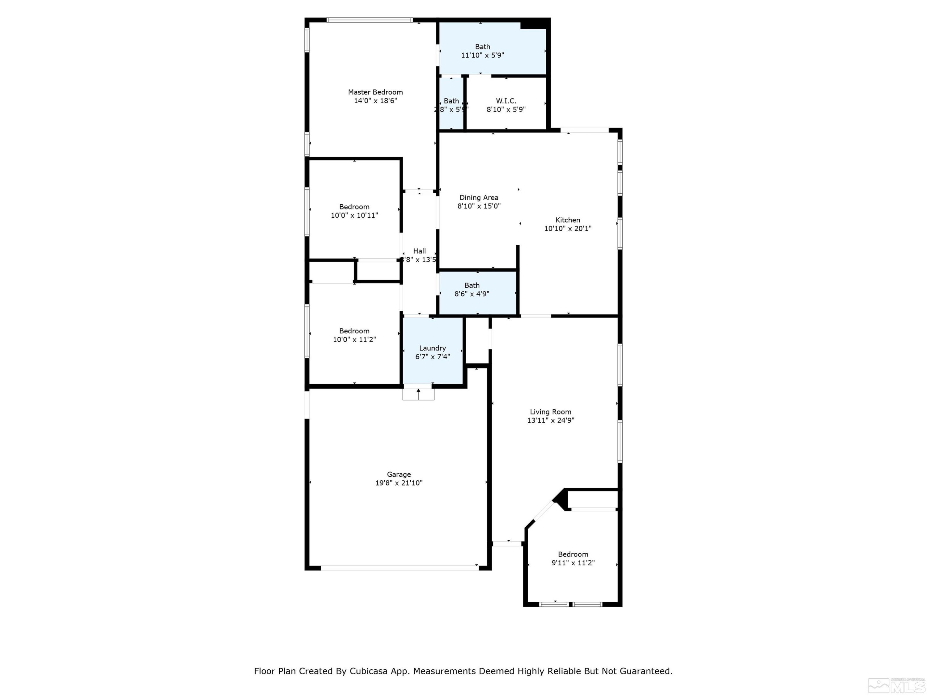 7721 Welsh Drive Reno, NV 89506 - Photo 27 of 27 a picture of floor plan