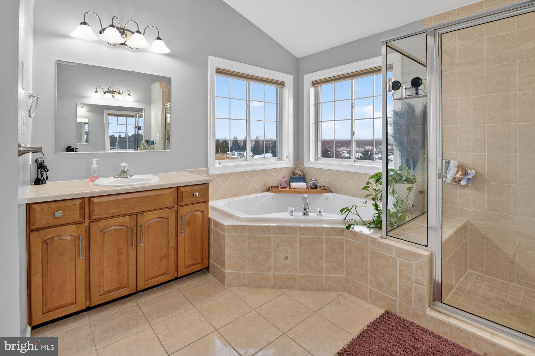 244 Stem Road Union Bridge, MD 21791 - Photo 23 of 51 Primary bathroom with soaking tub & shower!