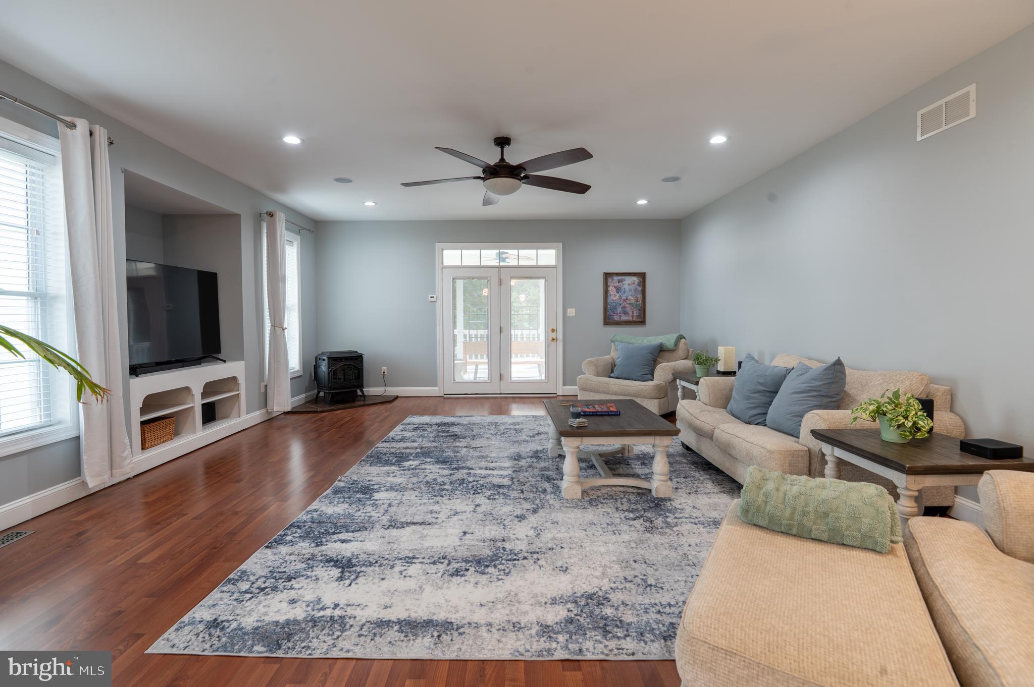 244 Stem Road Union Bridge, MD 21791 - Photo 10 of 51 Family room leading to covered side porch!
