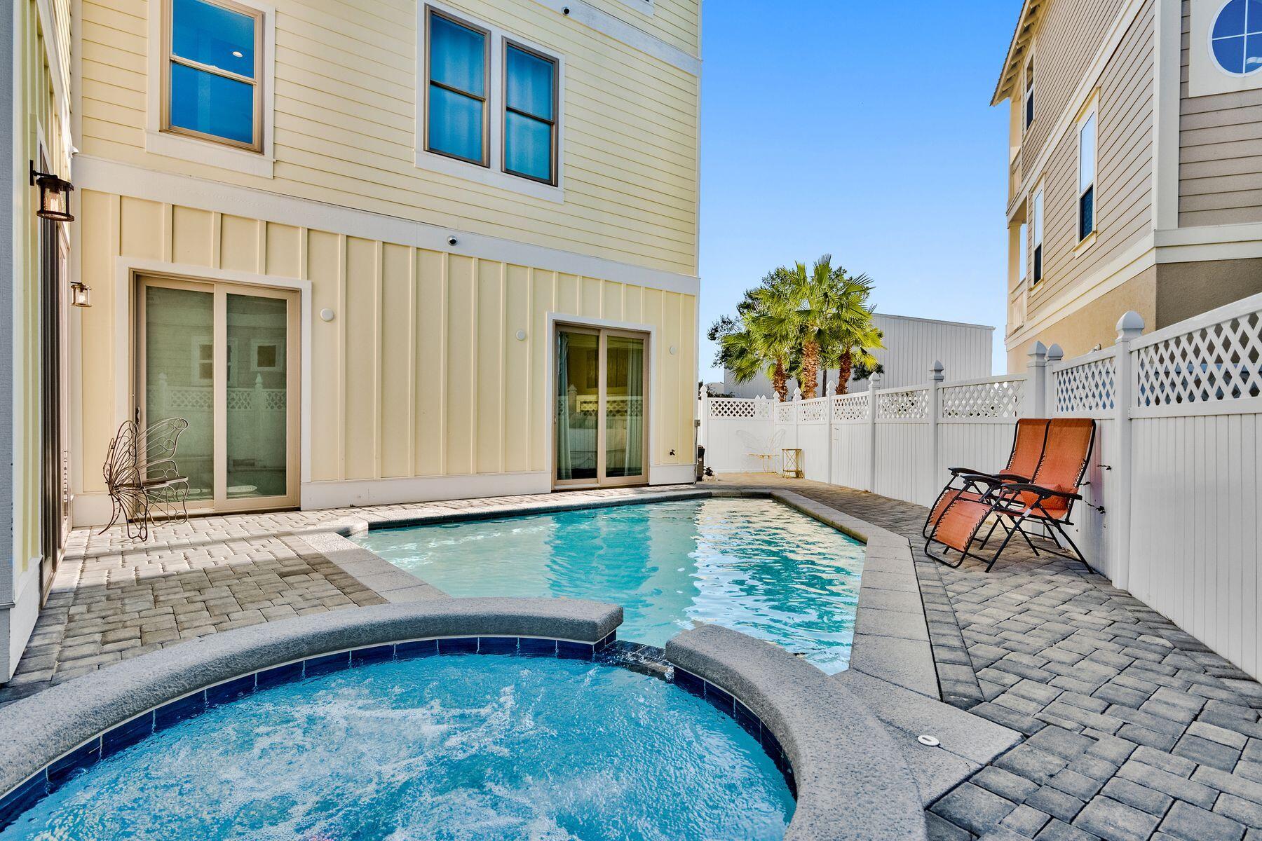 106 St Simon Circle Miramar Beach, FL 32550 - Photo 26 of 27 swimming pool view with a outdoor seating