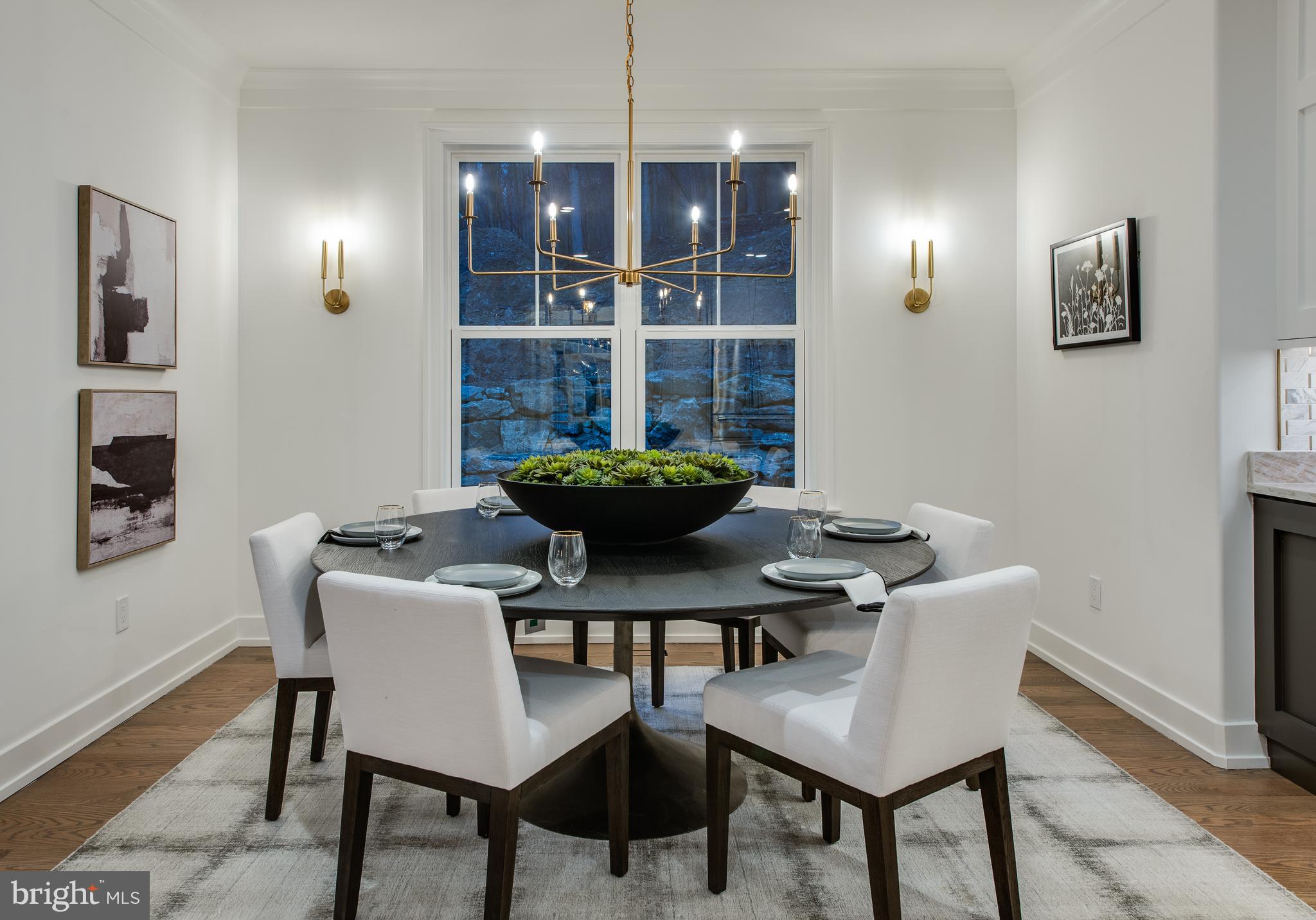 1541 Dowlin Forge Road Downingtown, PA 19335 - Photo 9 of 19 a view of a dining room with furniture and chandelier