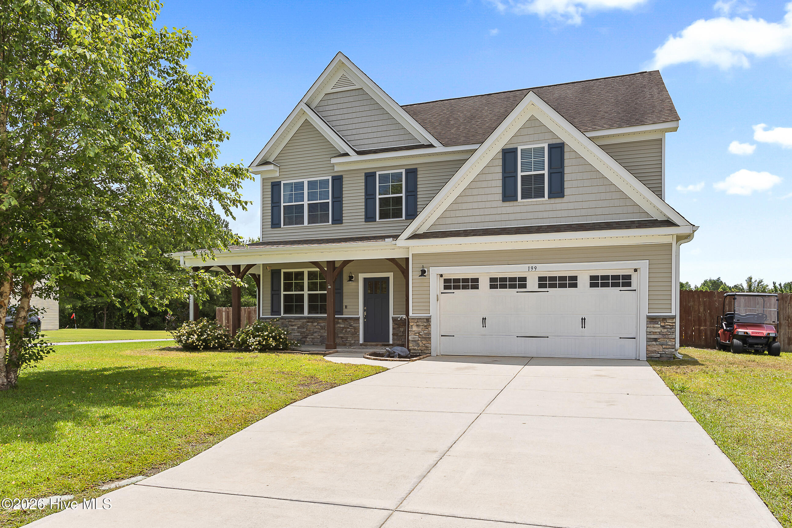199 River Winding Road Jacksonville, NC 28540 - Photo 1 of 37 front of home