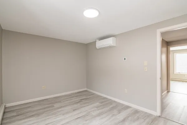 wooden floor in an empty room