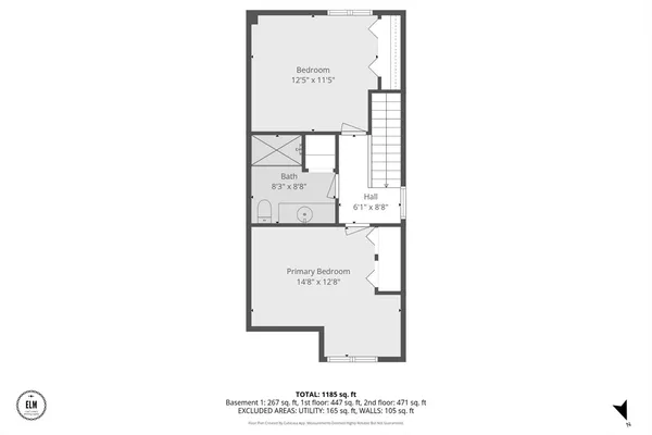 a picture of a floor plan