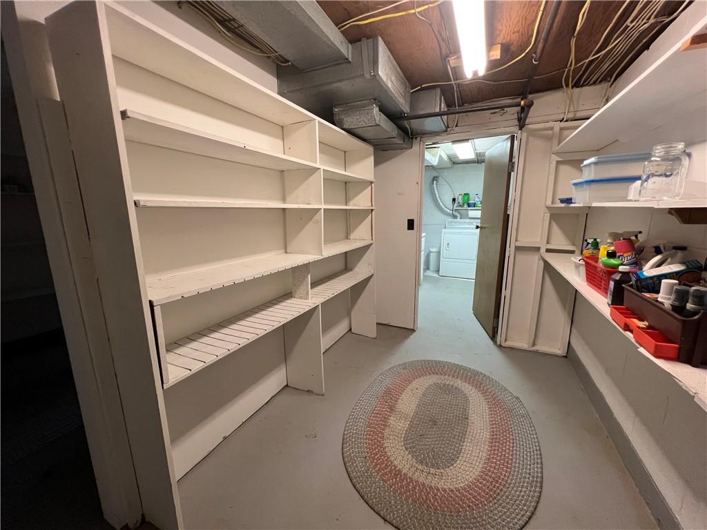 101 Filbert Road Butler, PA 16001 - Photo 30 of 37 a storage room with washer and dryer