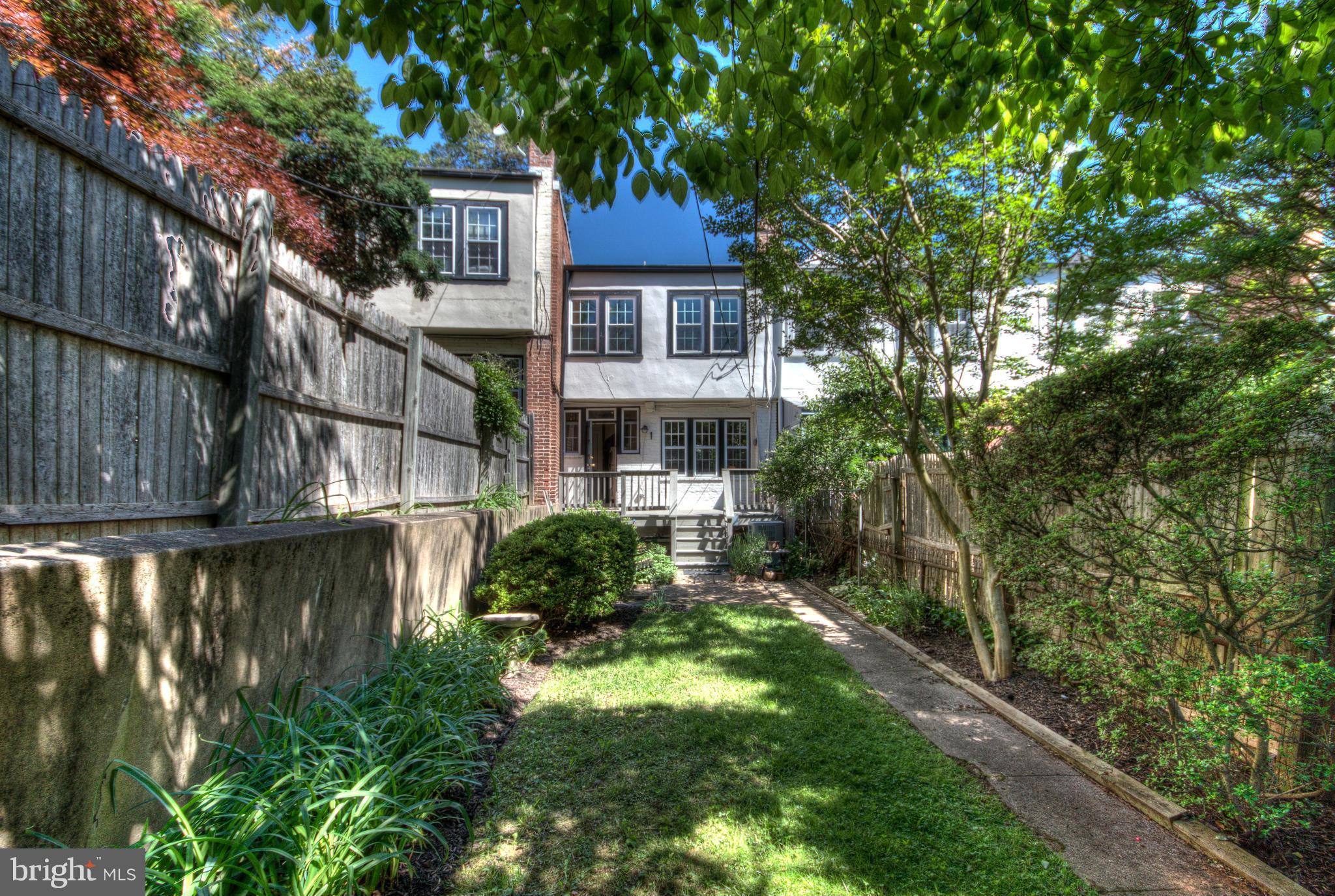 4430 Reservoir Road Northwest Washington, DC 20007 - Photo 22 of 25 Exterior (Rear)