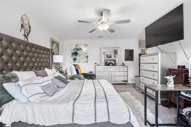 a bathroom with a granite countertop sink a mirror and a