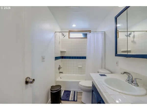 a view of a backyard with a garden