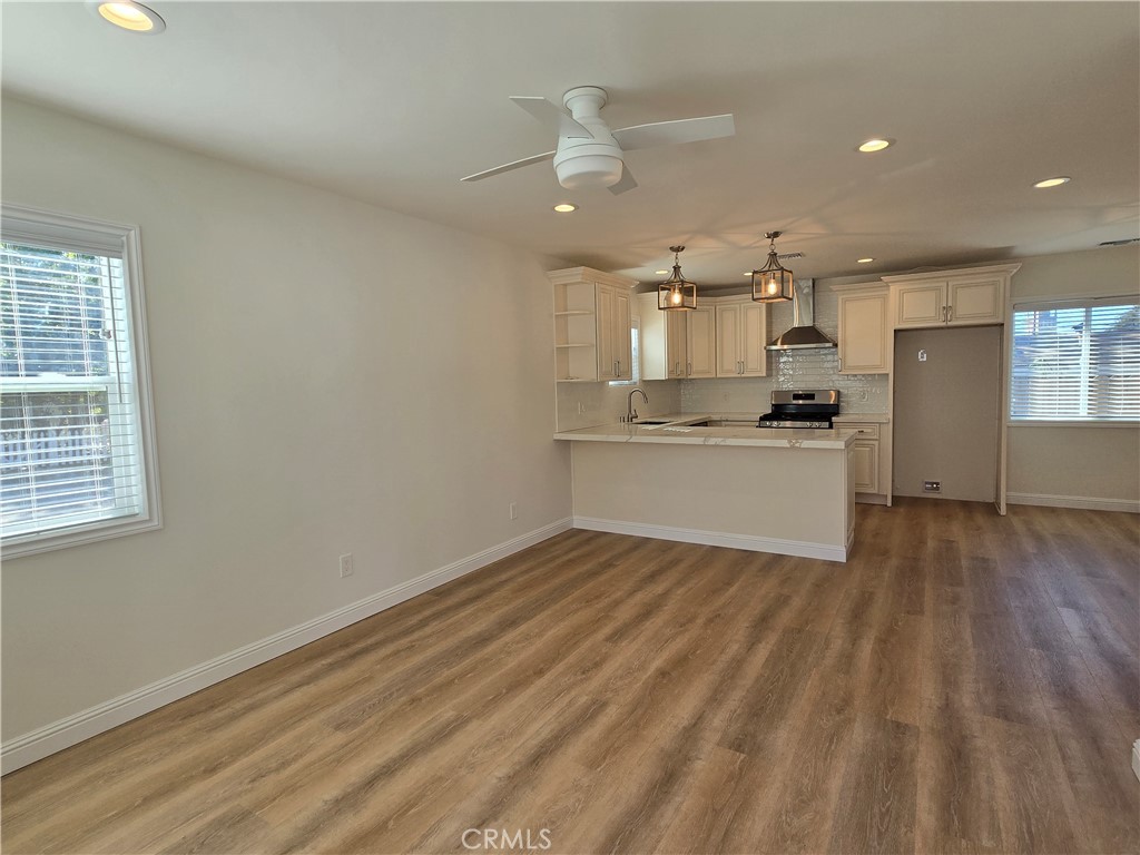 119 Norumbega Drive, Unit 1 Monrovia, CA 91016 - Photo 5 of 14 a view of a kitchen with a sink and dishwasher kitchen view