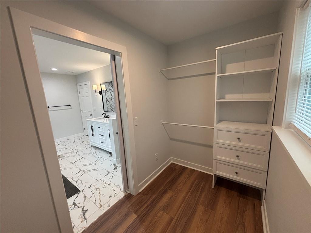 1389 Lanvale Drive Southwest Atlanta, GA 30310 - Photo 15 of 27 a view of a closet in the hallway