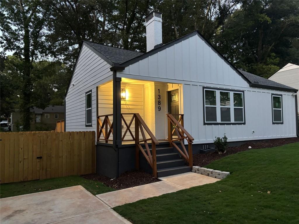 1389 Lanvale Drive Southwest Atlanta, GA 30310 - Photo 2 of 27 a view of a house with backyard and sitting area