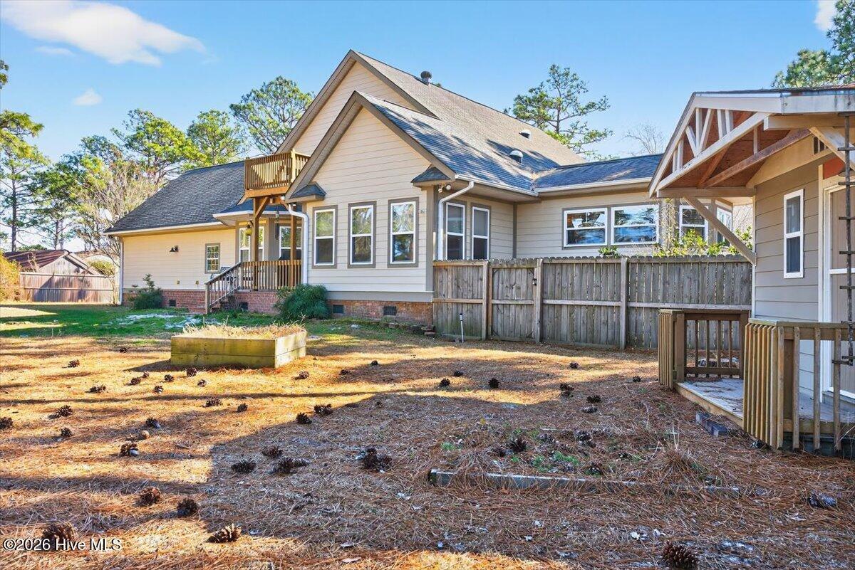 18 Brierwood Road Southwest Shallotte, NC 28470 - Photo 51 of 70 Side exterior view highlighting the home’s size, design, and well-maintained condition.