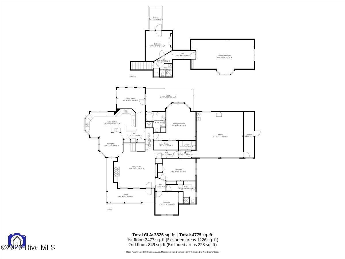 18 Brierwood Road Southwest Shallotte, NC 28470 - Photo 59 of 61 Full house floor plan for 18 Brierwood Road.