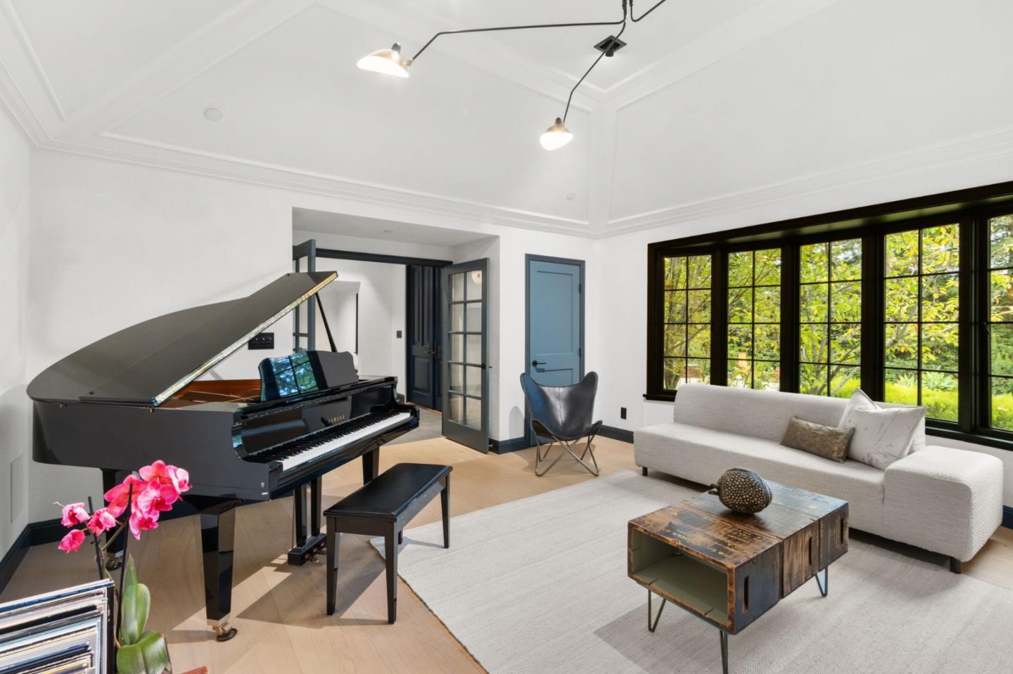 13321 La Paloma Road Los Altos Hills, CA 94022 - Photo 8 of 36 a living room with furniture and a potted plant