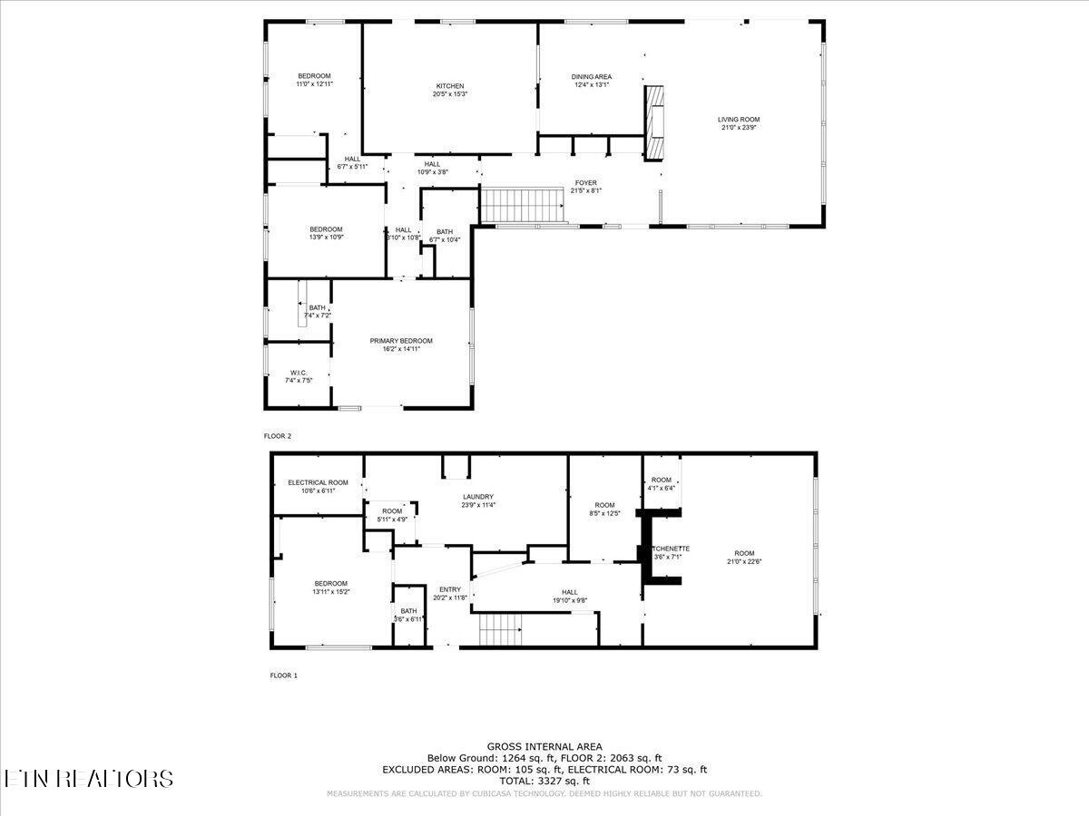 808 West Outer Drive Oak Ridge, TN 37830 - Photo 29 of 29 Floor plan