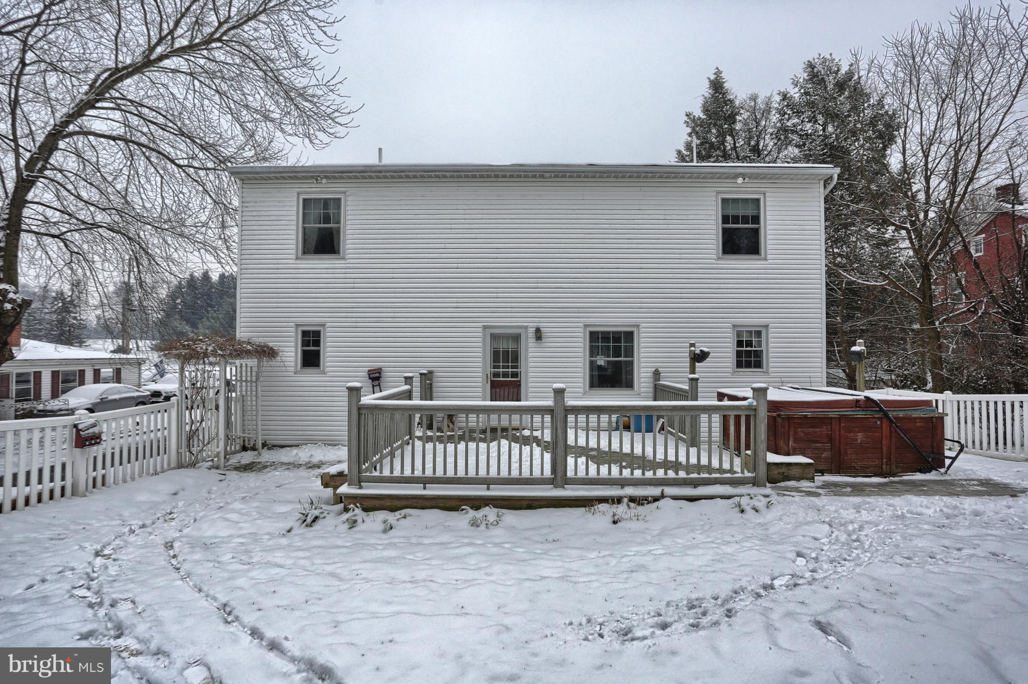661 East Derry Road Hershey, PA 17033 - Photo 21 of 28 Back of home is enclosed with fenced yard