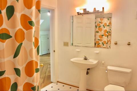 182 Rose Road Newport, VA 24128 - Photo 35 of 69 a bathroom with a sink and a mirror
