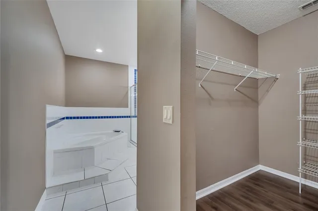 an aerial view of house with yard