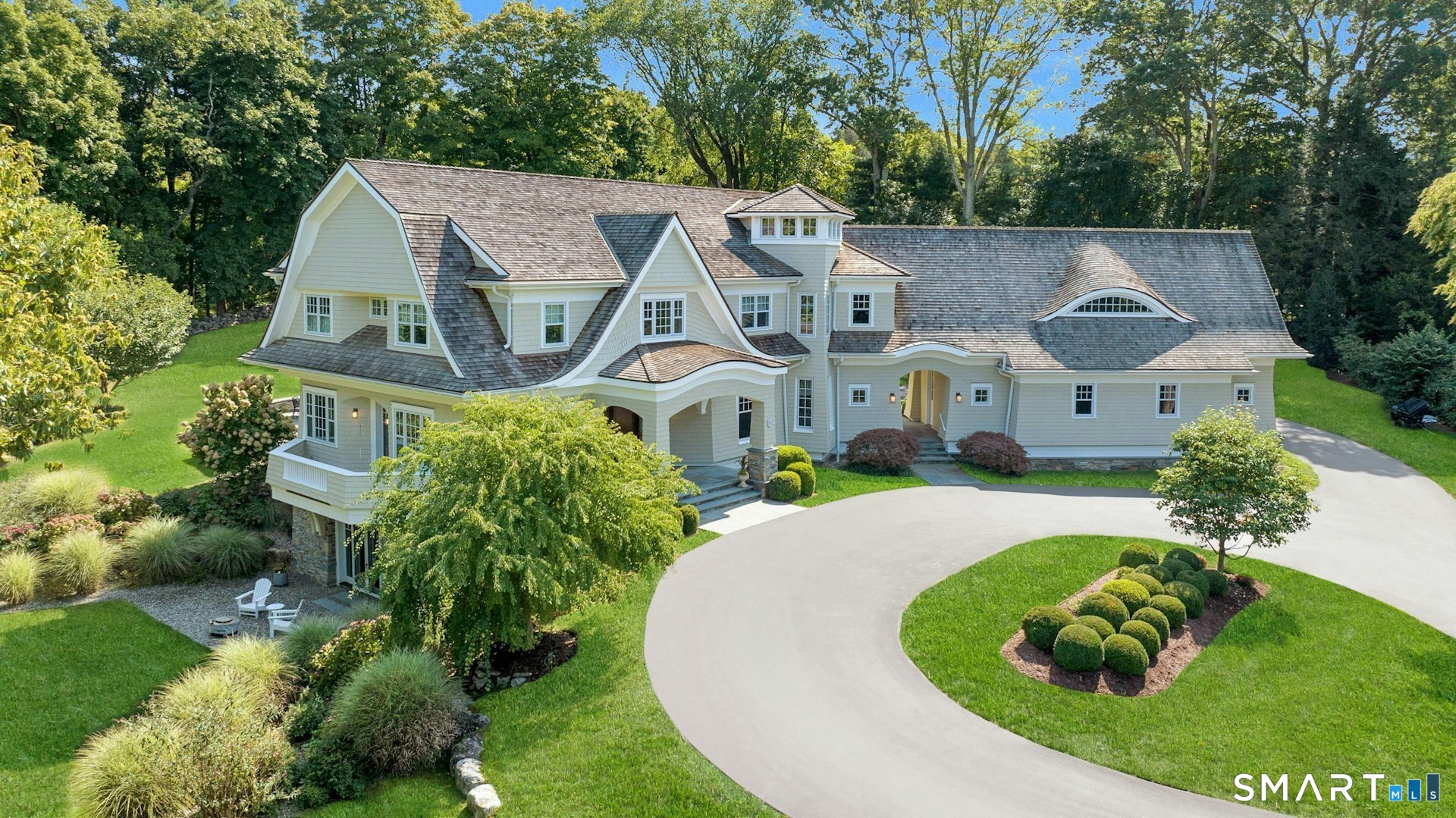 80 Compo Road North Westport, CT 06880 - Photo 2 of 40 an aerial view of a house