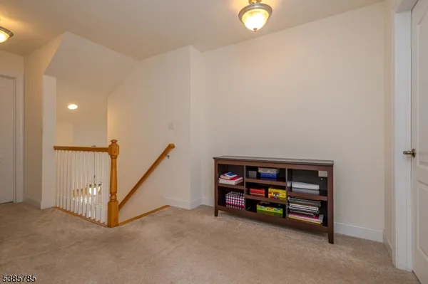 a view of an empty room with toys