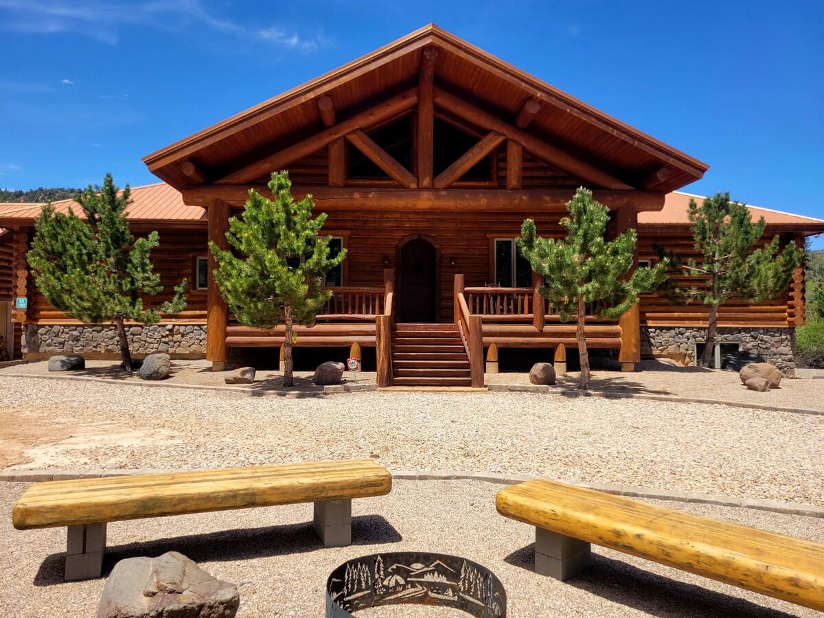 1103 East Spring Hollow Road Hatch, UT 84735 - Photo 44 of 50 Firepit & Cabin