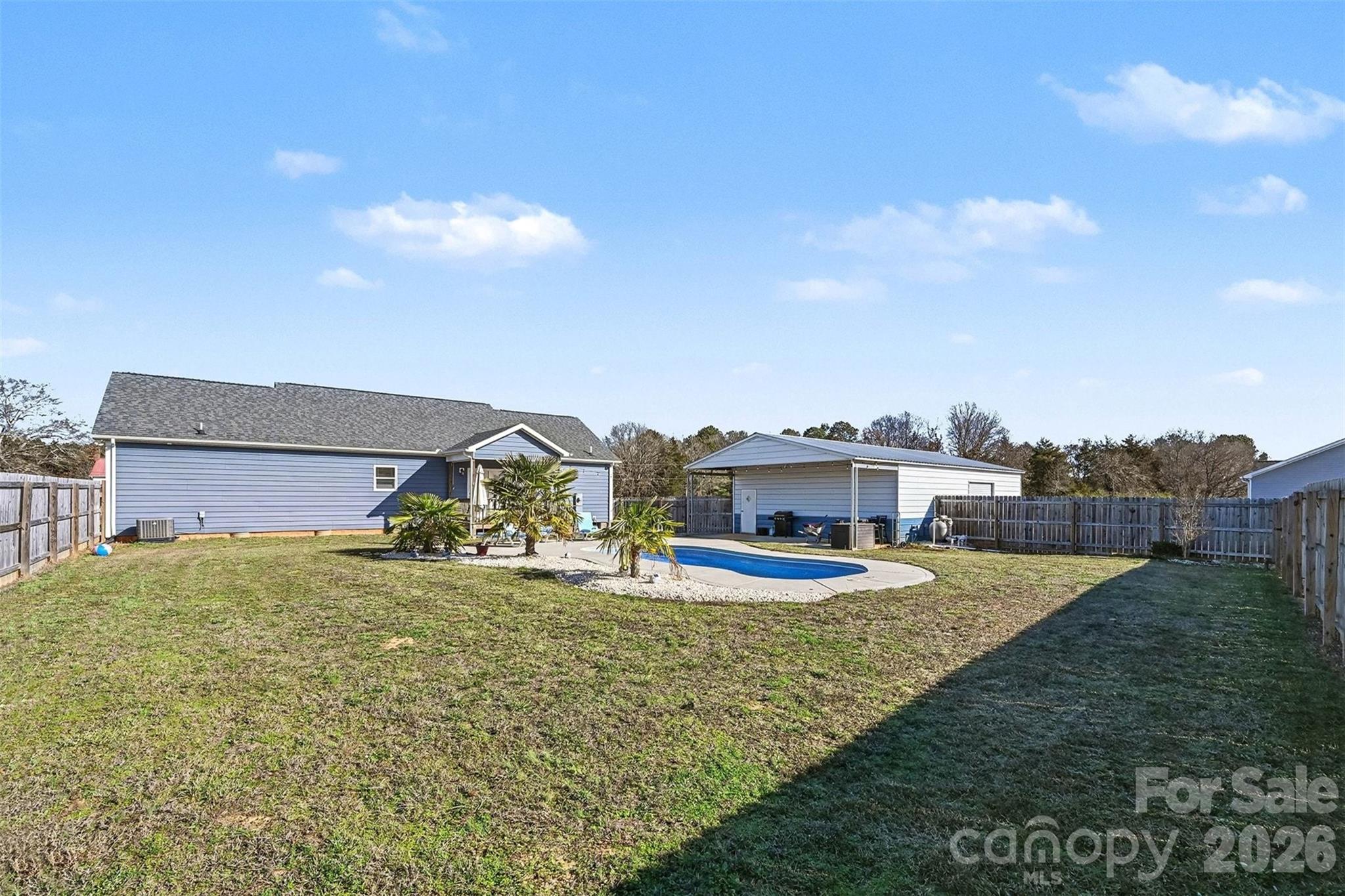 2268 Westbrook Road Edgemoor, SC 29712 - Photo 28 of 37 a view of a house with a yard and sitting area